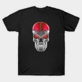 Red skull with transparent background T-Shirt